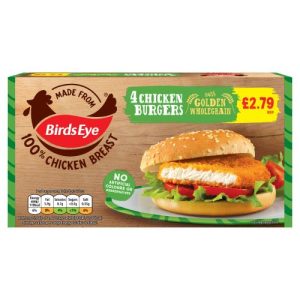 Birds eye 4 chciken burgers 200g