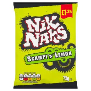 Nik Naks Scampi N Lemon 75g
