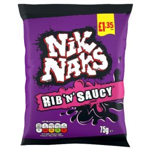 Nik Naks Rib N saucy 75g