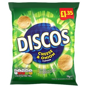 Discos Cheese & Onion 30g
