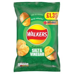 Walkers Salt & Vinegar 70g