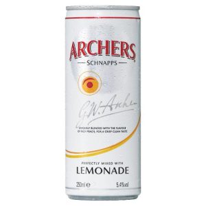 Archers Schnapps Mixed Lemonade 250ML