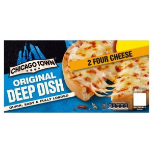 chicago town deep dish Four cheese 2 x 148g