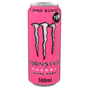 Monster Energy 500ML Ultra Rosa Zero Sugar