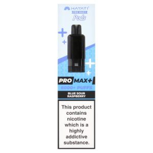 Hayati Pro Max 6000 Puff Vape Pods BLUE SOUR RASPBERRY
