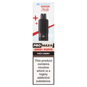 Hayati Pro Max 6000 Puff Vape Pods FIZZY CHERRY