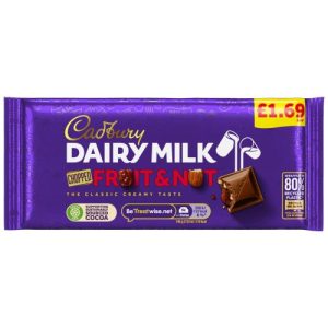 Cadbury Dairy Milk Fruit & Nut 95g